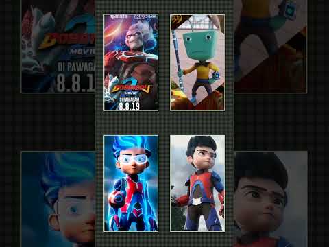 hai ini versi Boboiboy The movie 2(1) VS ejen Ali musim 1,2 yang mau versi ini siapa ,πππππ
