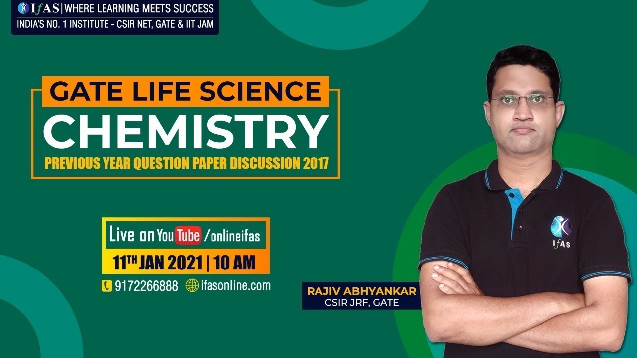 GATE 2017 Chemistry Paper Analysis | Expert Tips & Key Insights 🧪