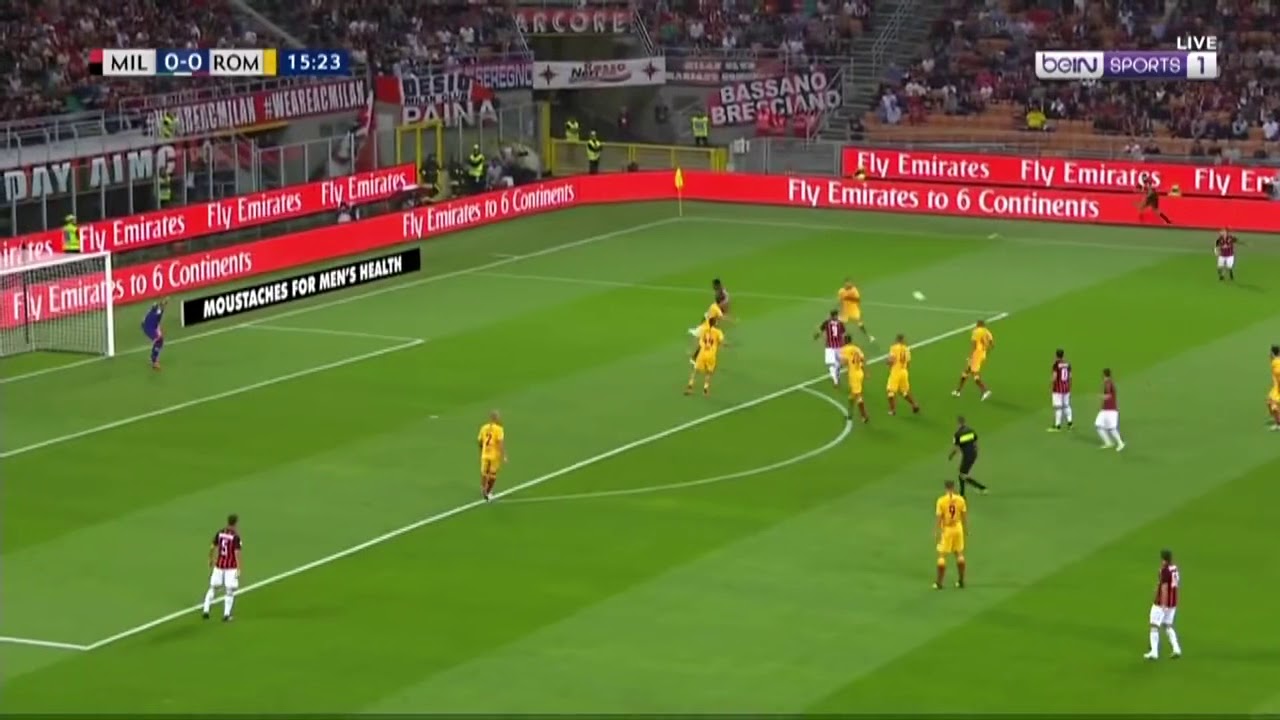 意甲精彩回顧：AC米蘭對陣羅馬精彩瞬間（2018/09/01）⚽