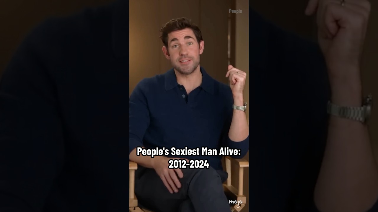 People's Sexiest Man Alive 2012-2024: John Krasinski in 2024