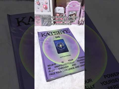 Unboxing Katseye Album While waiting for the comeback