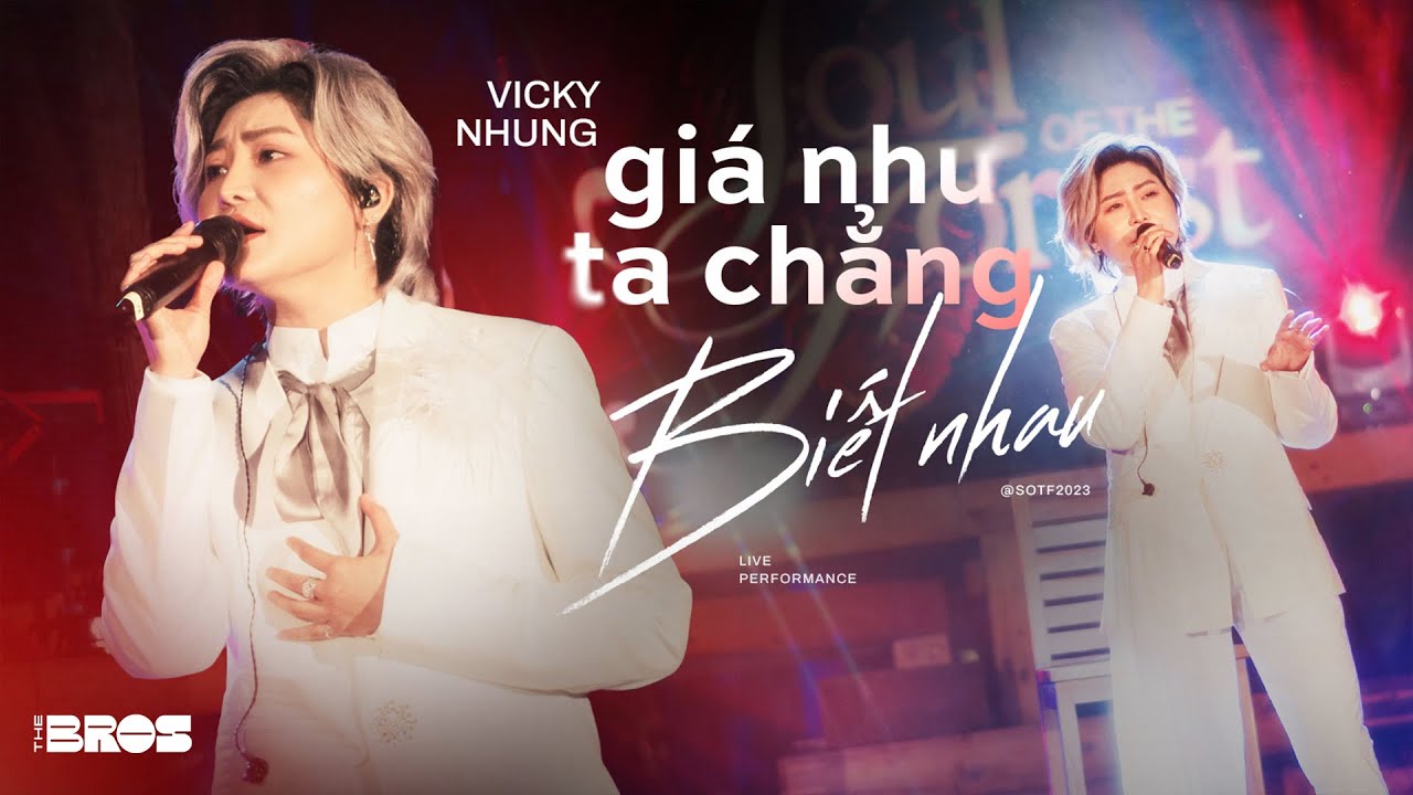 Vicky Nhung Performs 'Giá Như Ta Chẳng Biết Nhau' 🎶