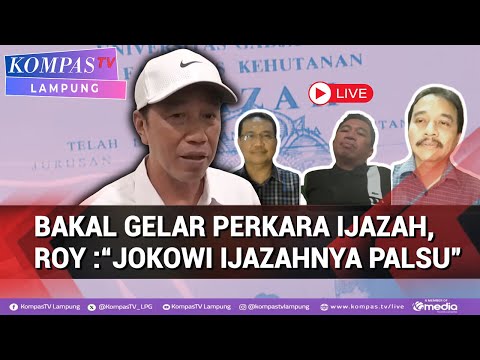 FULL Riuh! Bakal Gelar Perkara Ijazah Jokowi,Akankah Roy Suryo Jadi Tersangka?
