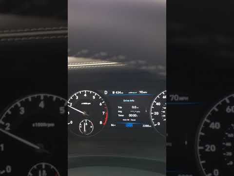 G90 2021 Genesis G90 V8 MPG at 70 MPH 🚗