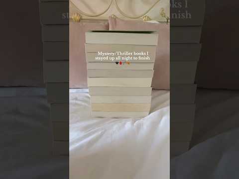the BEST thriller books. #booktube #booktok #bookrecs #booklovers #bookish #books #thrillerbooks