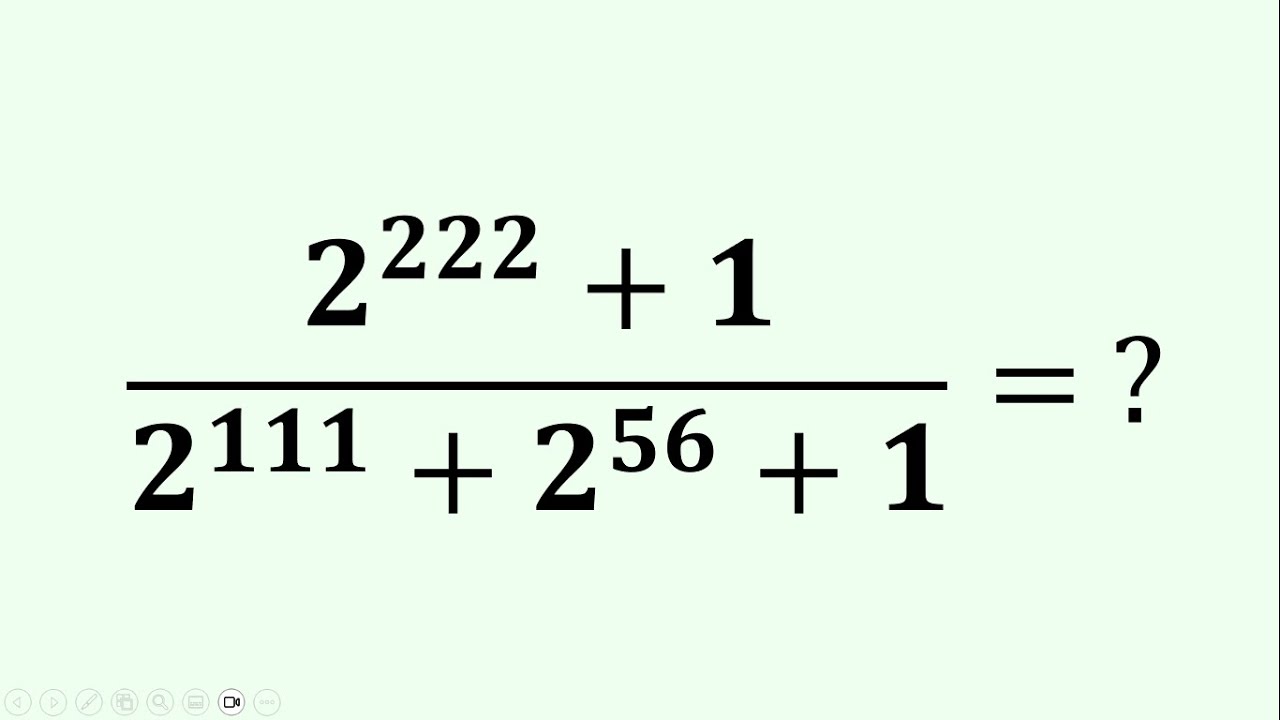 Math Olympiad Algebra Challenge: 2 Key Methods ✨
