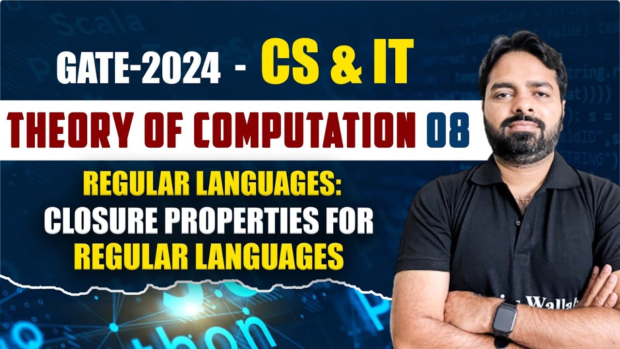Master Closure Properties of Regular Languages | Gate 2024 Series 📚