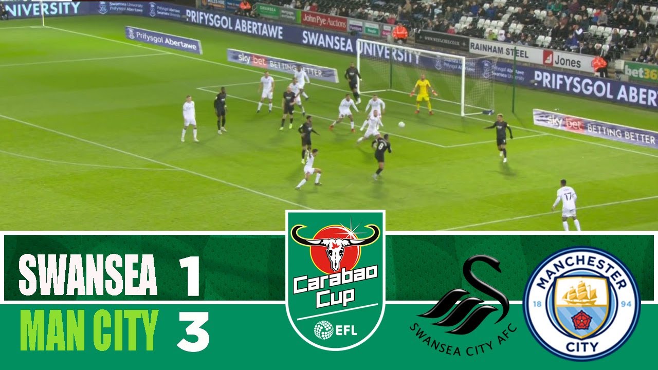 Swansea City vs Manchester City 1-3 | Exciting 2025 Carabao Cup Highlights ⚽