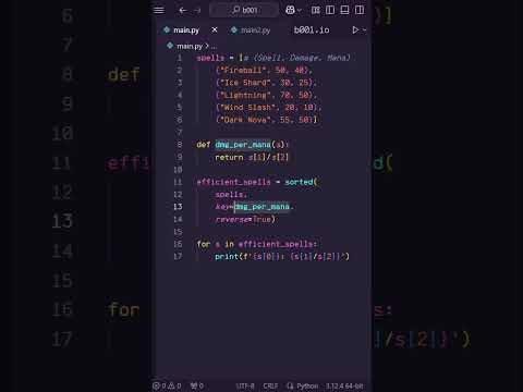 How To Use LAMBDA FUNCTIONS!! #python #programming #coding