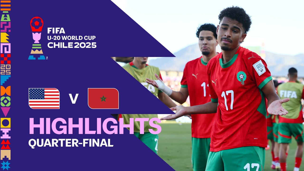 USA vs Morocco | Exciting Highlights from FIFA U-20 World Cup Chile 2025 ⚽