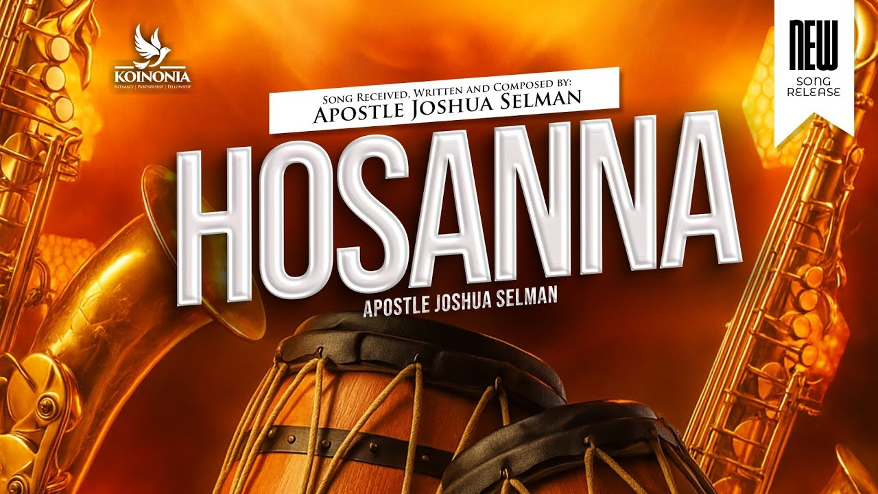 Live Performance of 'Hosanna' by Apostle Joshua Selman 🎶