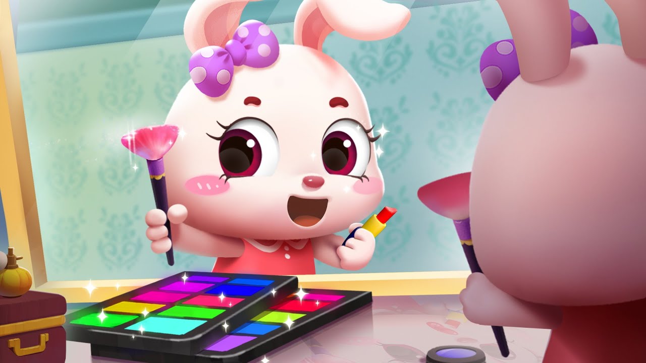 الأرنبة الجميلة | كرتون أطفال مع فريق إنقاذ الشرطة 🐰