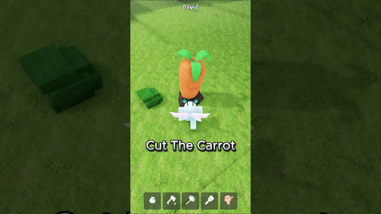 Cut The Carrot 🥕 99 nights in the forest #99nightintheforest #99nights #roblox