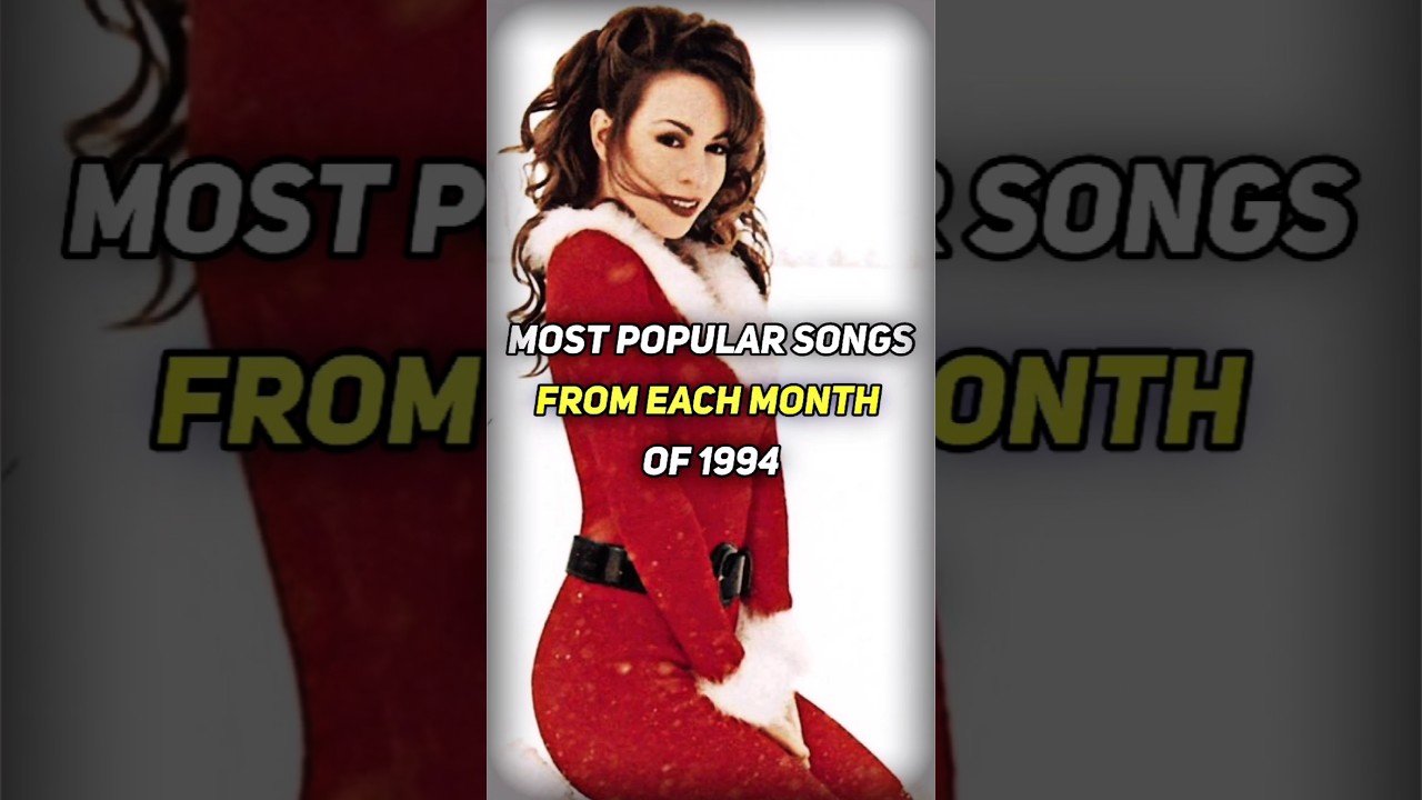 1994 ❄️🎄 MOST POPULAR SONGS from Each Month #shorts