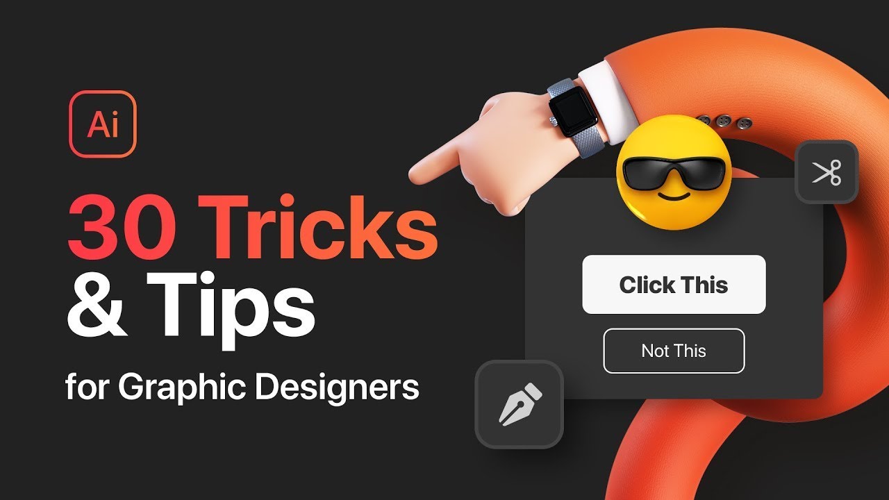 30 Essential Adobe Illustrator Tips Every Graphic Designer Should Know 🎨