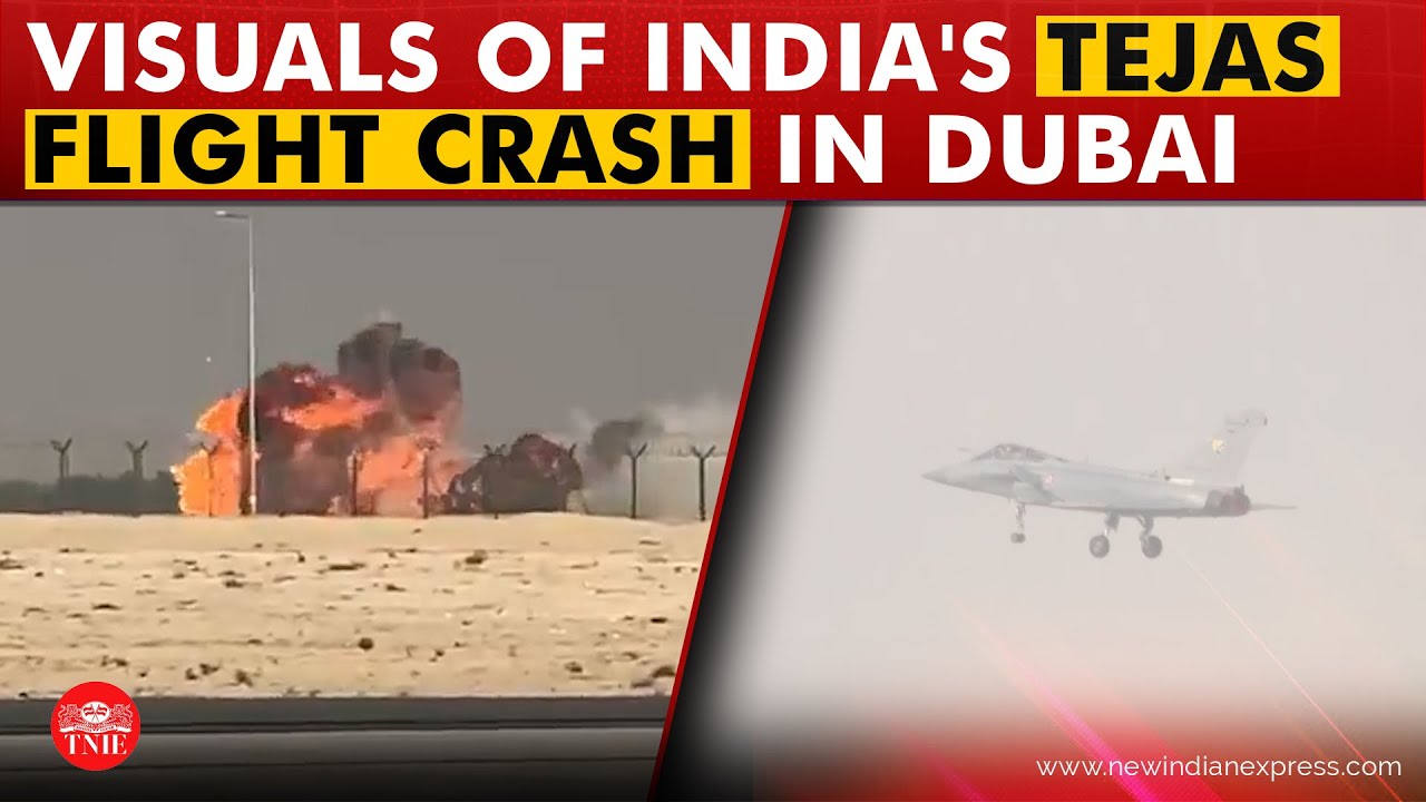 Pilot Killed in Tejas Jet Crash at Dubai Air Show ✈️