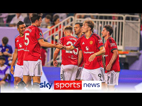 Ruben Amorim says Man United "look like a different team" after thrashing Bournemouth 4-1