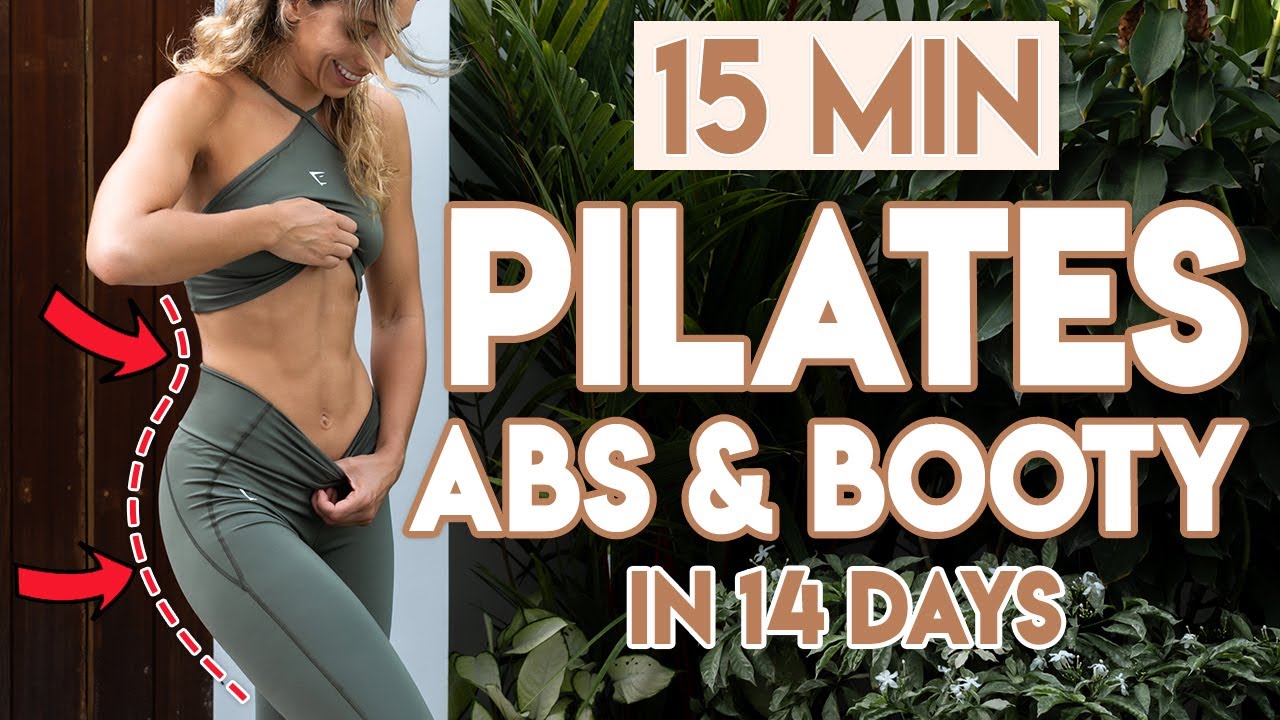 15-Minute Pilates Abs & Booty Workout | At-Home Pilates Class