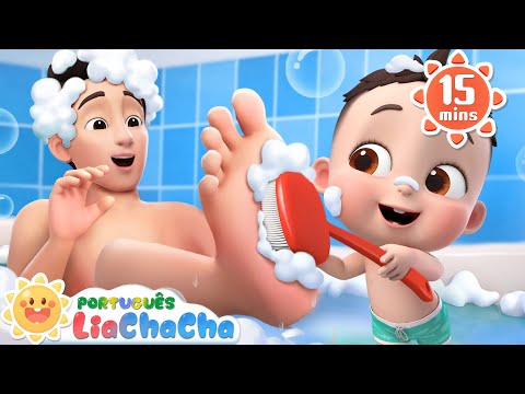 Vamos Tomar Banho | Compilação | LiaChaCha em Português - Música Infantil & Canção de Ninar