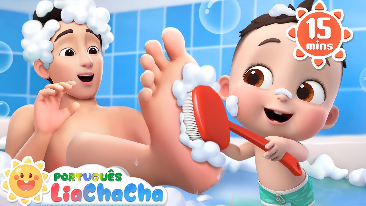 Vamos Tomar Banho com LiaChaCha 🛁 | Música Infantil e Canção de Ninar