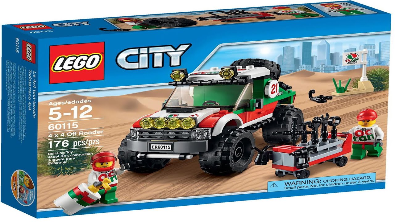 Lego City 60115 4x4 Off-Roader Speed Build 🚙