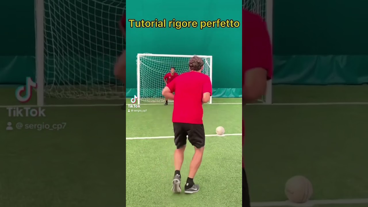 Tutorial Rigore 🤣 #Calcio