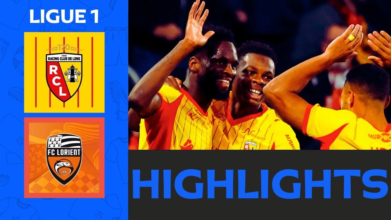 Lens Dominates Lorient 3-0 in Exciting Ligue 1 Clash ⚽