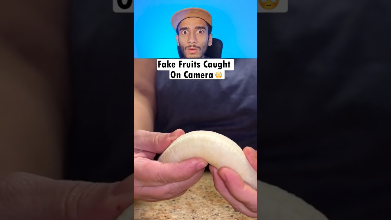 Fake Fruits Caught on Camera 🍎