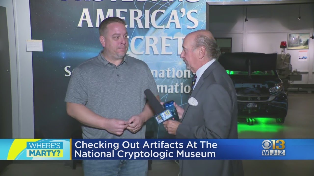 Marty Visits National Cryptologic Museum 🔍