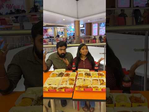 Momo challenge with husband 🤑 #Shorts #Viral #food #Challenge