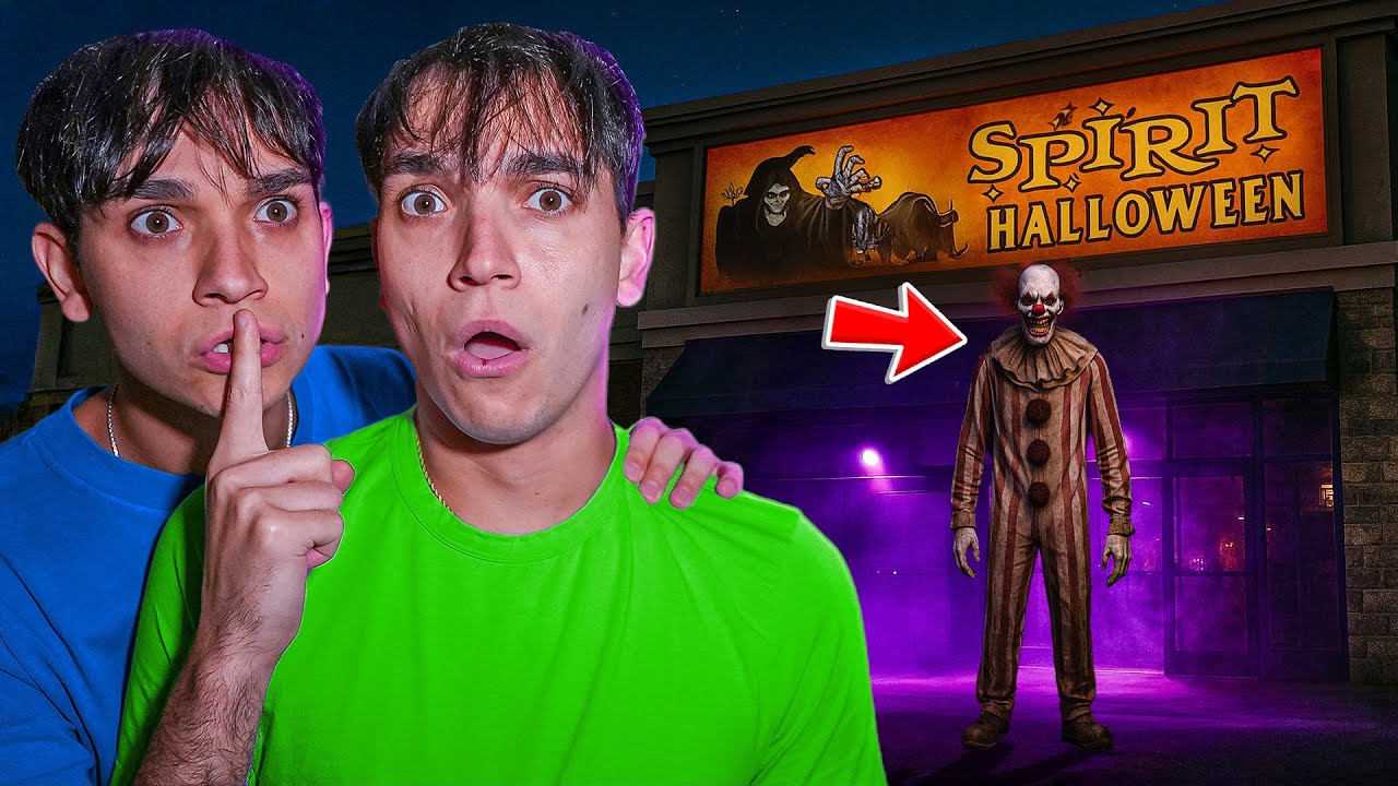 Warning: Don't Visit Spirit Halloween at 3AM! 👻