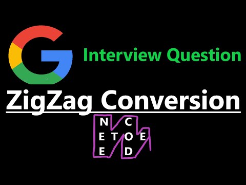 ZigZag Conversion - Leetcode 6 - Python