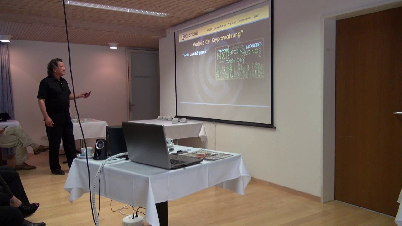 Vizionary Power Seminar: Kryptowährungen erklärt von Ernest John Fleckenstein