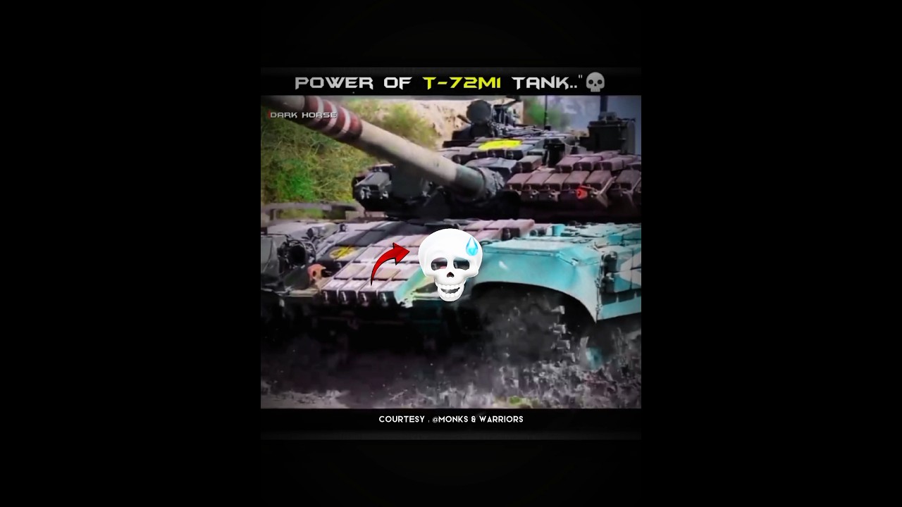 Unleashing the Power of T-72M1 Tank🔥