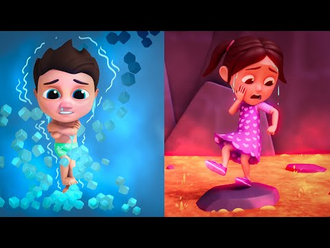 Opposites Song, Hot vs Cold + More Educational Videos, Songs & Nursery Rhymes For Kids!