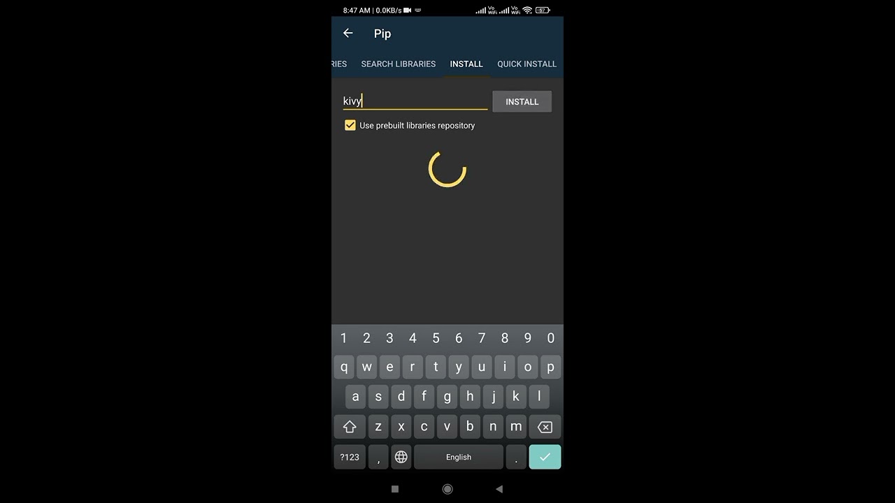 How to Install Kivy in Pydroid3 on Android 📱 | Easy Step-by-Step Guide