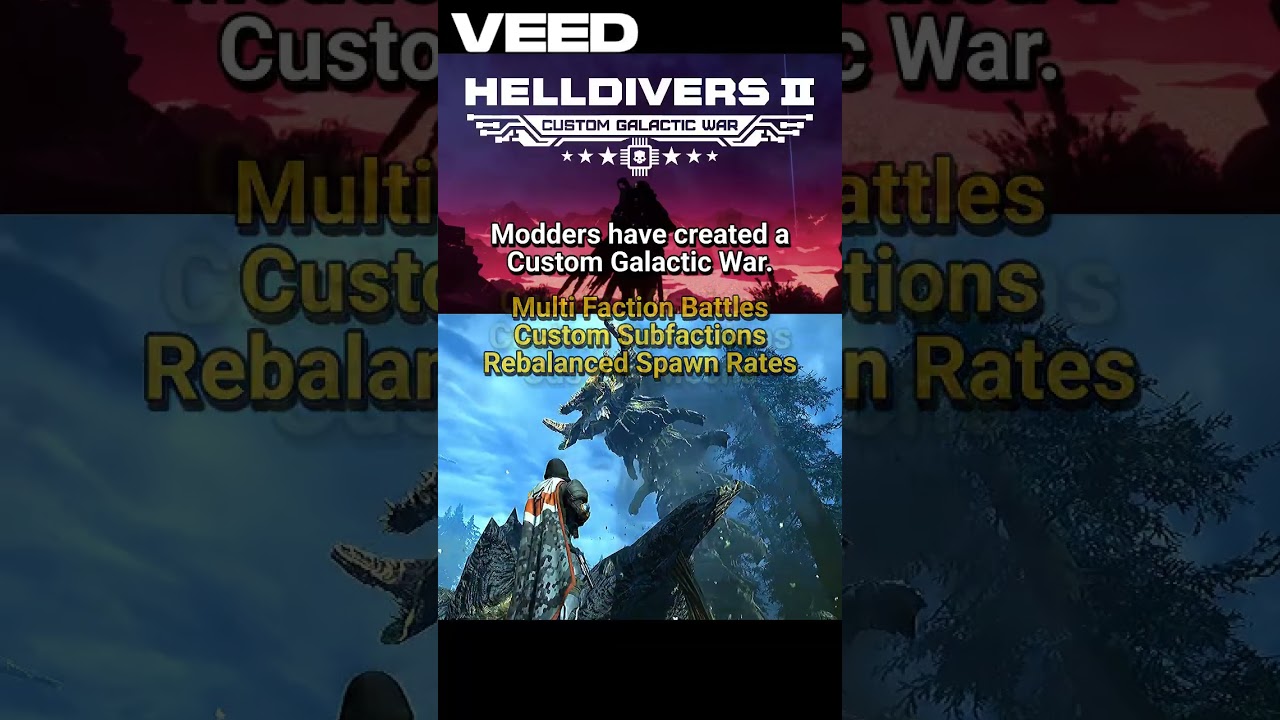 Modders Create Custom Galactic War in Helldivers 2 π