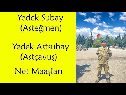 Yedek Subay ve Astsubay 2025 Maaş ve Yol Parası 💰