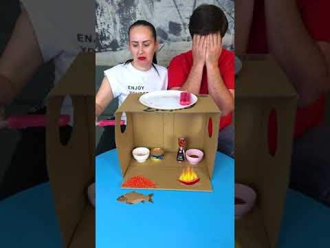 Very Funny Food Challenge #shorts Funniest Tiktok video by Tiktoriki