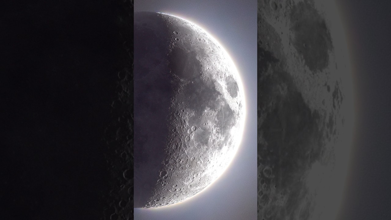 150MP First Quarter Moon Capture π