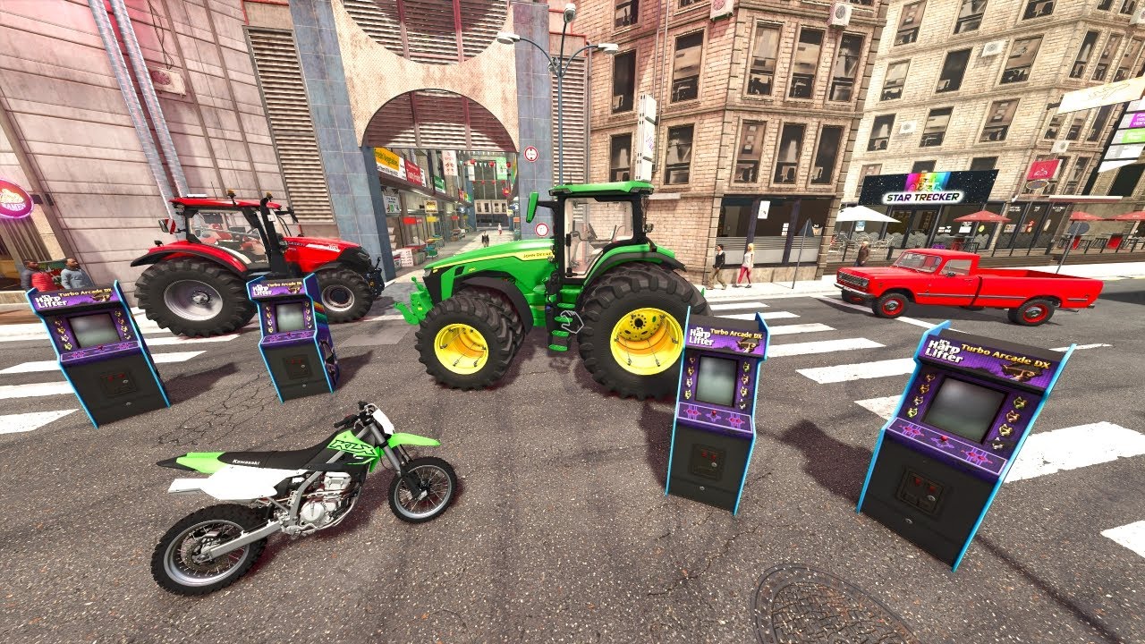 Farmer Trades Tractors for Arcade Fun ๐ฎ