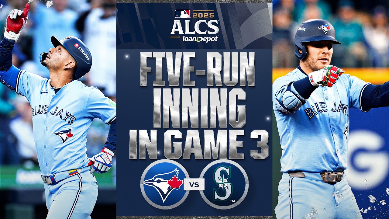 Blue Jays Explode for 5 Runs in 3rd Inning to Take Lead in ALCS Game 3 ⚾