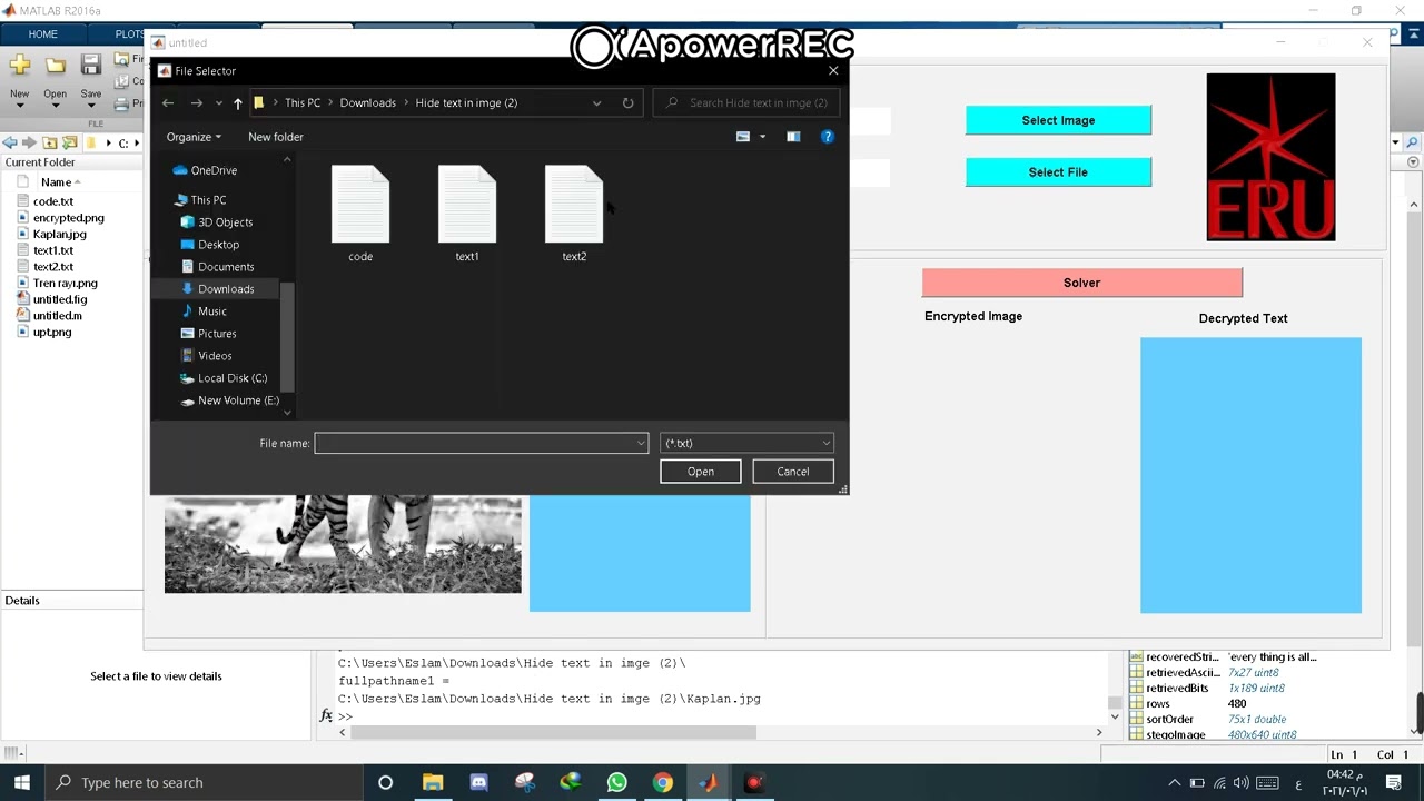Image Encryption Techniques Using Matlab