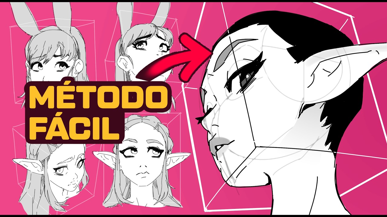 Desenho de Cabeça em Qualquer Ângulo ✍️