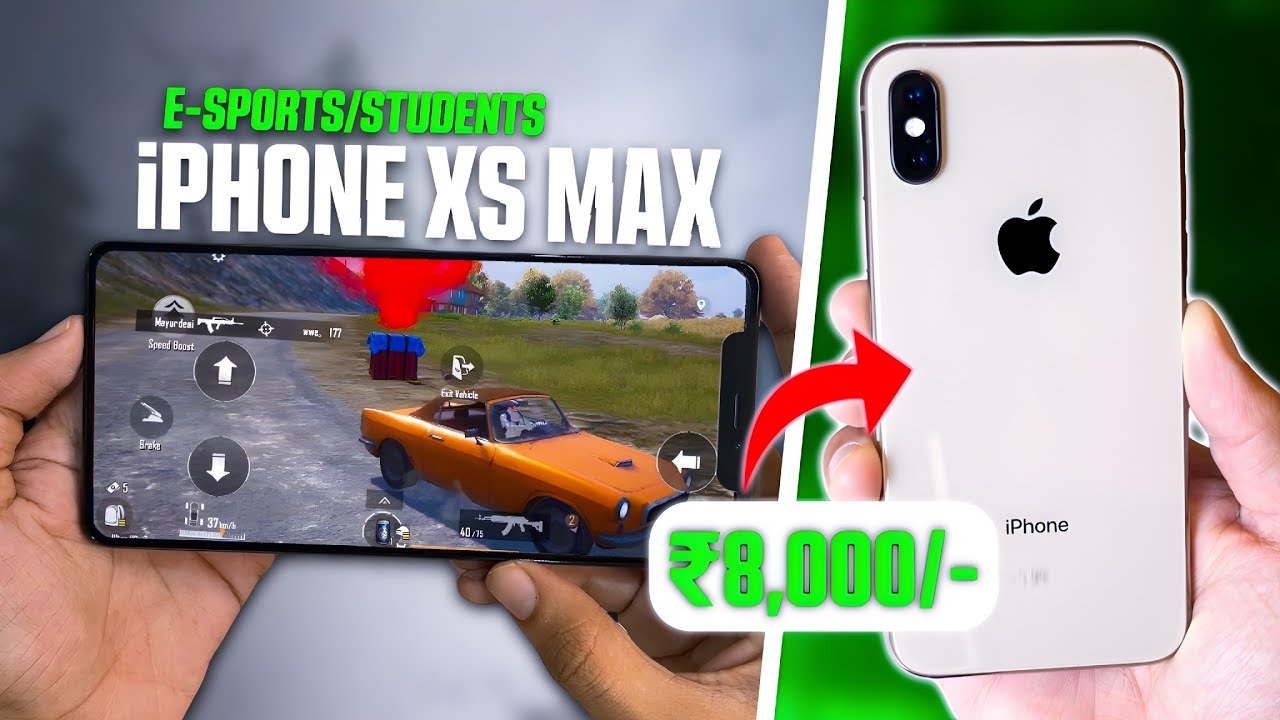 Refurbished iPhone XS for ₹8,000: Best Gaming Phone🔥