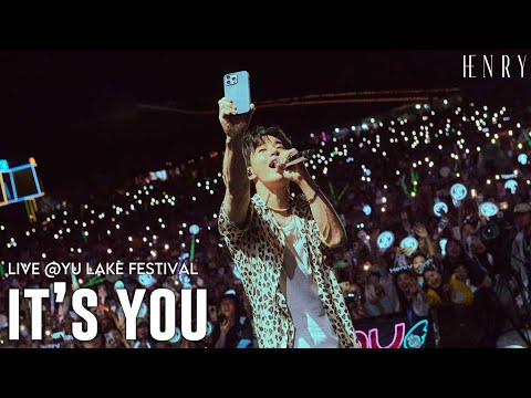 Henry Performs 'It's You' Live at YU Lake 🎶