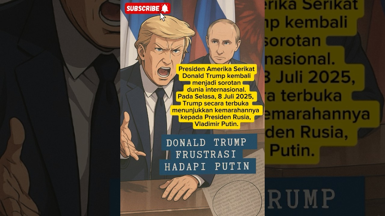 Trump Marah kepada Putin! Aliran Senjata AS ke Ukraina Kembali Dibuka | Update Perang Rusia-Ukraina 2025