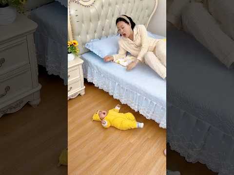 The installation is too simple, and I'm no longer afraid that the baby will fall off the bed #Shorts