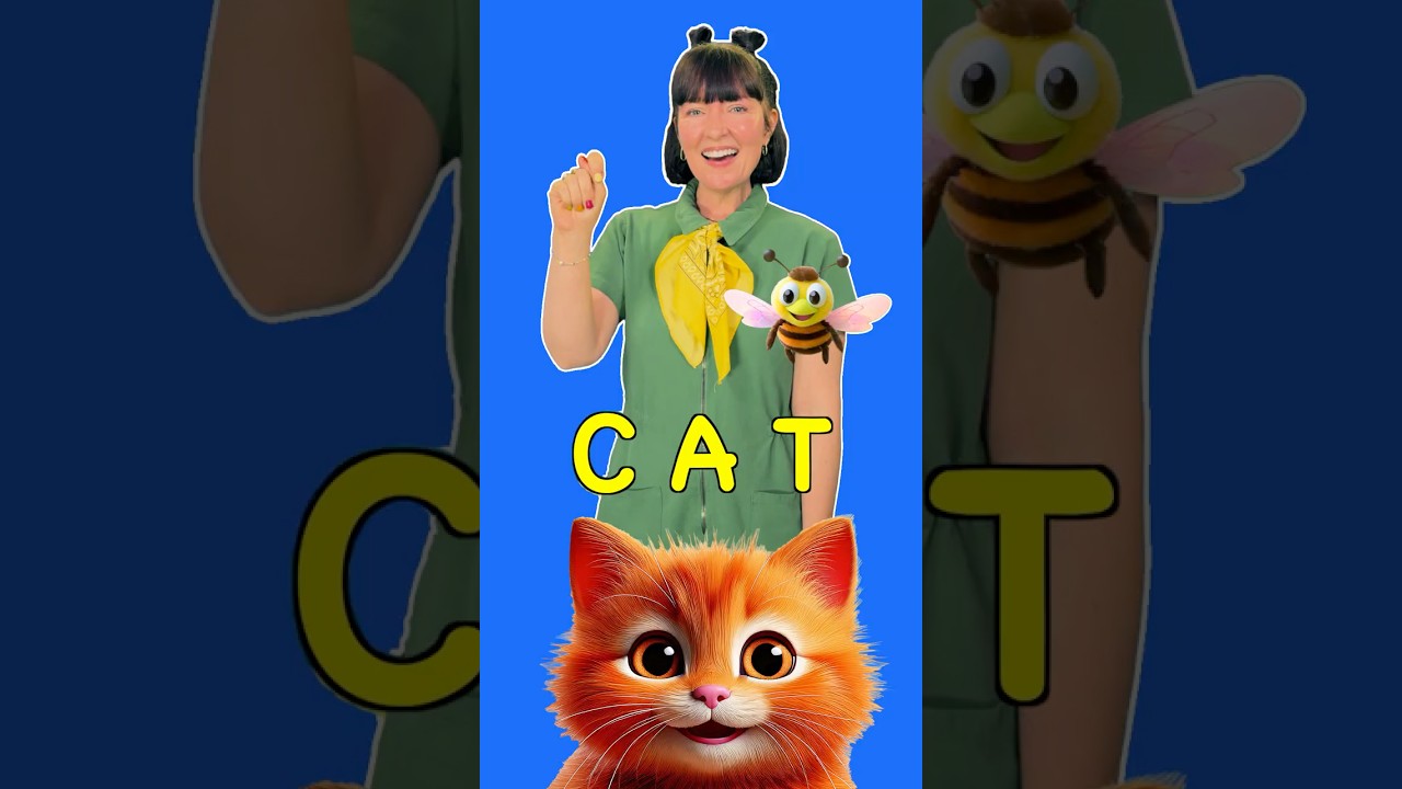 Learn to Spell CAT 🐱 for Toddlers