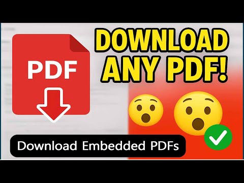 How to Download Embedded PDFs from Any Website Easily | Website ke andar ka PDF kaise download kare